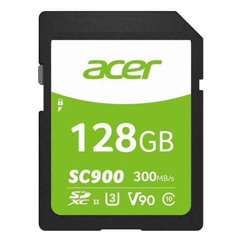 Tarjeta De Memoria Sd 128 Gb Acer Sc900 V90 4k Uhs-ii