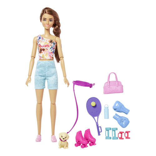 Barbie Fashion & Beauty Muñeca Ejercicio Divertido