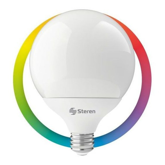 Foco Bombillo Led Wi-fi Multicolor Rgb 15 W Steren