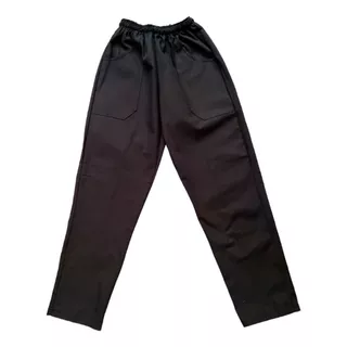 Pantalon Nautico  Negro Ropa De Trabajo Gastronomia Varios