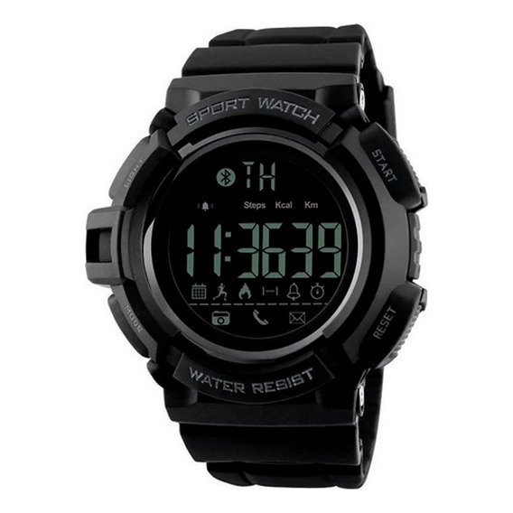 Nictom NT20 Reloj Tactico Militar Bluetooth Sumergible Color de la malla Negro