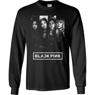 Blackpink Playeras Manga Larga Para Hombre Y Mujer D5