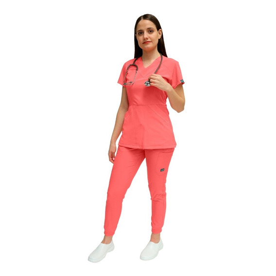 Uniforme Médico Pant Jogger Conjunto Quirúrgico Listón Dama