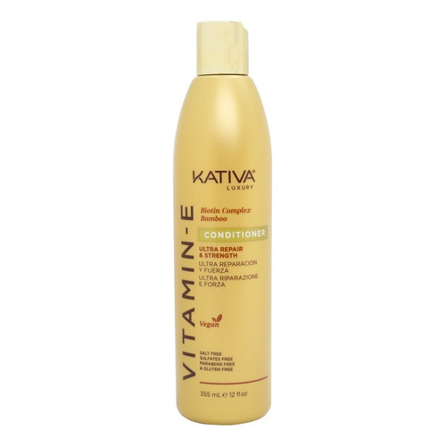  Kativa Vitamin-e Acondicionador Ultra Reparador Vegano Pelo