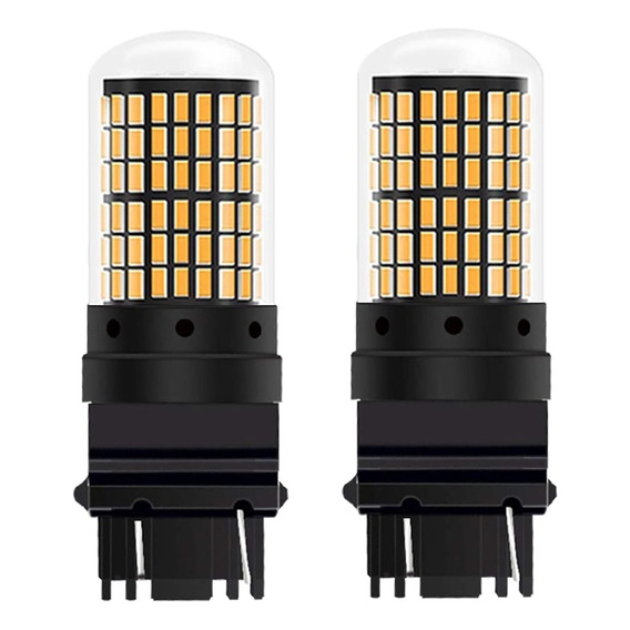 2 Focos Led T25 3157 3457 4157 P27/7w Cuarto Stop Sin Error