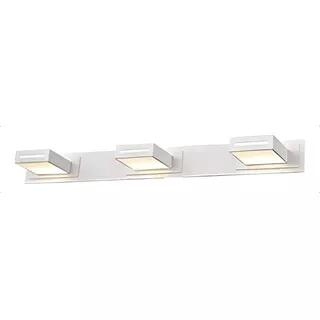 Aplique Candil Olivo 3 Luces Led Pared 9w Luz Calida Color Blanco