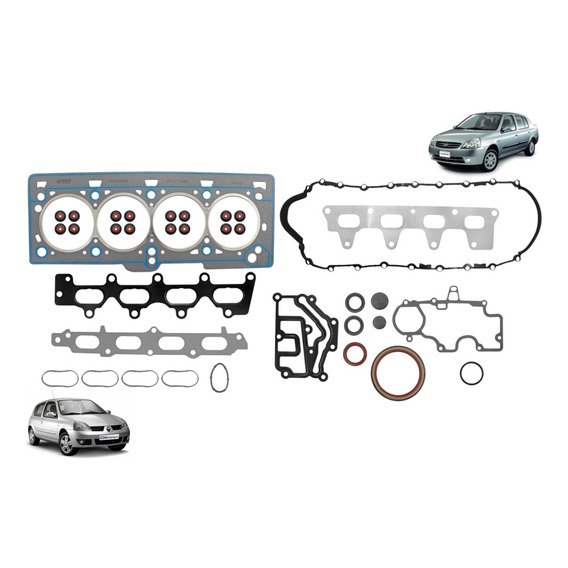 Juego Juntas Motor Empaques Nissan Platina 2005-2007 1.6l