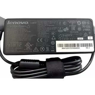 Adaptador  Lenovo Rectangular 90 W 3p Negro