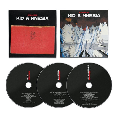 Radiohead Kid A Mnesia 3 Cd Digipak