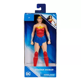 Dc - Boneca Da Mulher Maravilha De 24cm - Colecionável