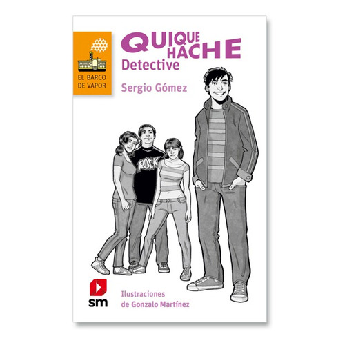 Libro Quique Hache Detective - Sergio Gómez