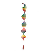 Espiral Arcoíris Mensageiro Do Vento Decorativo Harmonizador