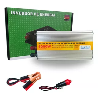 Inversor 1000w Tensao 12v 220v Transformador Conversor 60hz