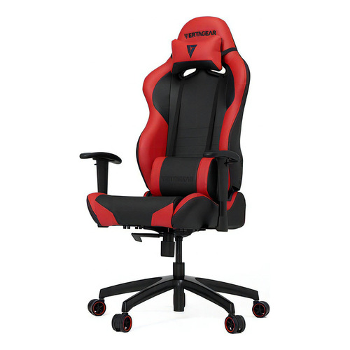 Silla Gamer Vertagear Linea S Sl2000 Negro/rojo Color Black/Red Material del tapizado Cuero sintético