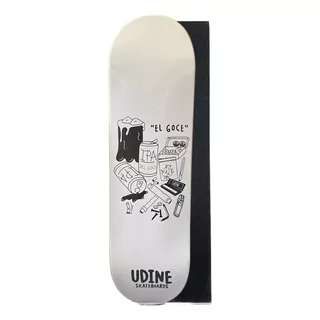 Tabla De Skate Udine Maple Canadiense Con Lija De Goma