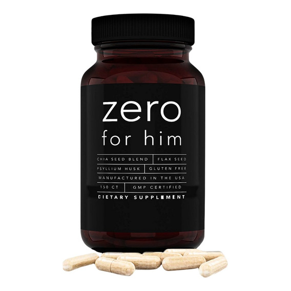 Pure For Men Zero | Fibra  | Limpieza | 150 Capsulas