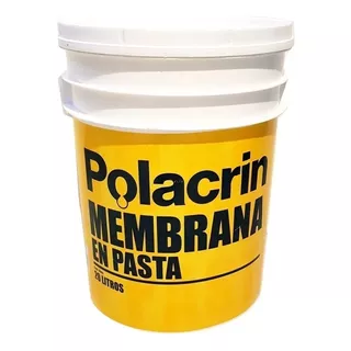 Polacrin Membrana En Pasta X 10 Litros Color Blanco 