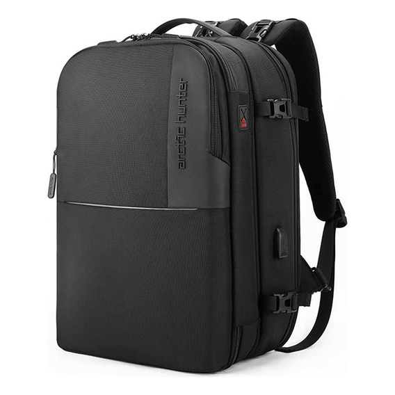 Mochila Arctic Hunter B00382 Para Laptop Viaje 2 En 1 Negro