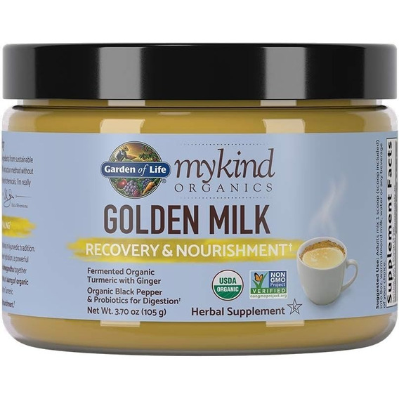 Garden Of Life Mykind Organics Golden Milk Leche Dorada 