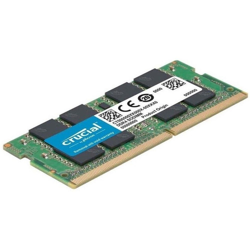 Memoria RAM para portatil color verde 8GB 1 Crucial CB8GS2666
