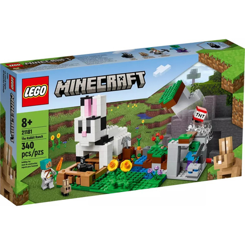 Set de construcción Lego Minecraft 21181 340 piezas  en  caja