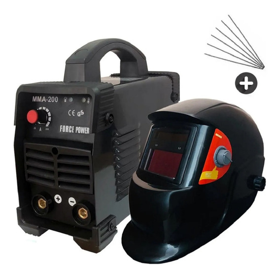 Soldadora Inverter Profesional + Careta Fotosensible Gtia