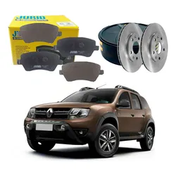  Kit Disco Pastilha Freio Dianteiro Duster 1.6 2017 A 2020