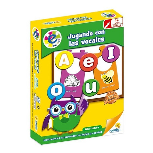 Juego De Mesa Jugando Con Las Vocales Ronda