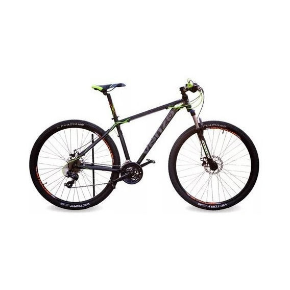 Mountain bike Venzo Skyline Evo R29 M 21v frenos de disco mecánico cambios Shimano Tourney TY700 y Shimano Tourney TY300 color negro/verde  