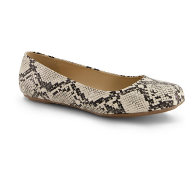 Zapato Casual Andrea Para Mujer Animal Print Hueso 3630228