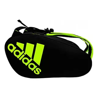 Bolso Bag adidas® Control Padel Para 4 Paletas Color Black Lime 3.2