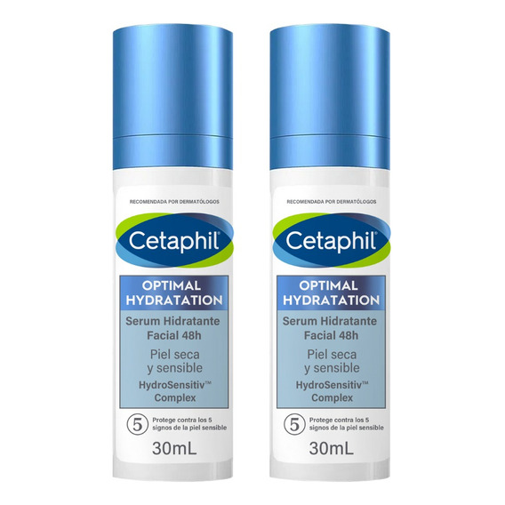 Combo X2 Cetaphil Optimal Hydration Serum Facial 30 Ml