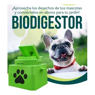 Biodigestor P/ Mascotas Big Pet Incluye Degradador De Heces