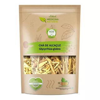 Chá De Alcaçuz - Glycyrrhiza Glabra - Orgânico 100g