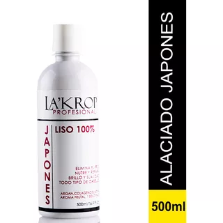 Alaciado Japones 500ml Lakrop Aroma Frutal No Maltrata