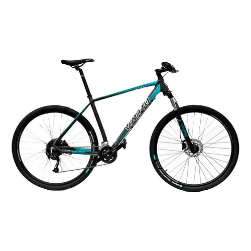 Mountain bike Vairo XR 4.0  2021 R29 M 18v frenos de disco hidráulico cambios Shimano color negro/celeste  