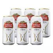 Cerveza Stella Artois Lata 473ml Pack X6 Fullescabio Oferta