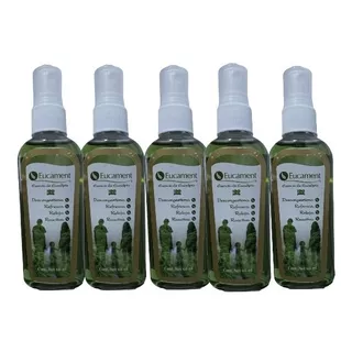 5 Eucament Esencia Eucalipto 100% Natural Original 60ml