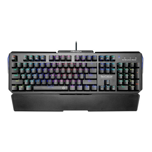 Teclado Gamer Optico Fantech Panteón Mk882 Resistente Agua Color del teclado Negro