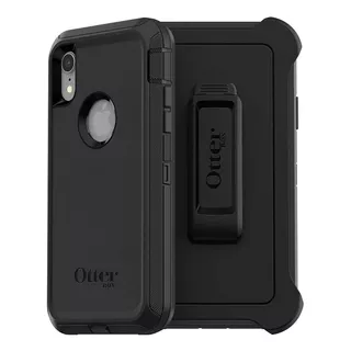 Carcasa Otterbox Defender iPhone XR | Color Negro | Drop+