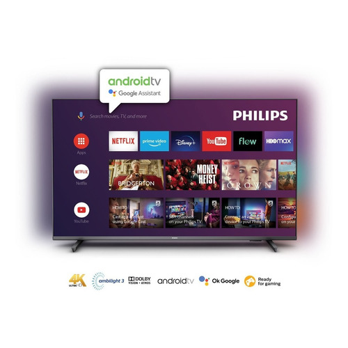 Smart TV Philips 55PUD7906 LED Android 10 4K 55 Pulgadas 110V 240V