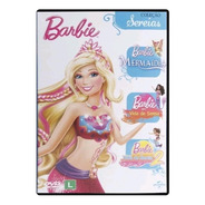 Barbie - Coleção Sereias - Box Com 3 Dvds - Novo