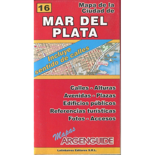 Mapa De La Ciudad De Mar Del Plata - Argenguide