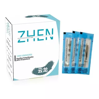 Agulha Sistêmica Para Acupuntura 25x40 Zhen Bk Kit C/ 1000un