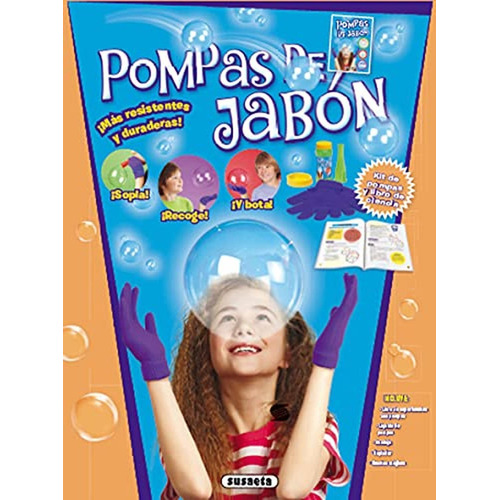 Pompas de jabón (Pompas mágicas), de Susaeta, Equipo. Editorial Susaeta, tapa pasta dura en español, 2021