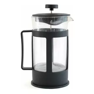 Cafetera Prensa Francesa 600ml En Vidrio Borosilicato Color Gris 110v/220v