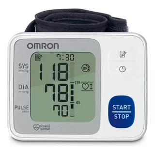 Omron Monitor De Presión Arterial De Muñeca Hem-6132 Color Blanco