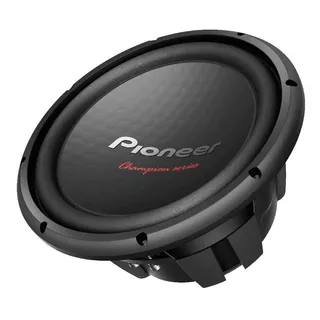 Subwoofer Pioneer Ts-w312d4 12 Pulgadas 1600w Max 4 Ohm Color Negro