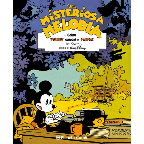Disney Una misteriosa melodía, de Cosey. Serie Cómics Editorial Comics Mexico, tapa dura en español, 2017