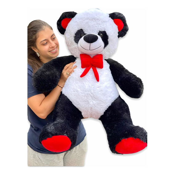 Oso Panda De Peluche Grande 1 Metro Perfumado